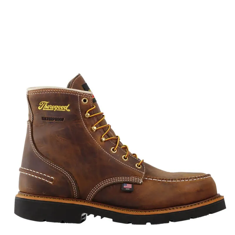 804-3696 - Thorogood Men's 1957 Series 6-inch Steel Toe Boots