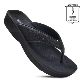 AEROTHOTIC- Crystal Flip Flop