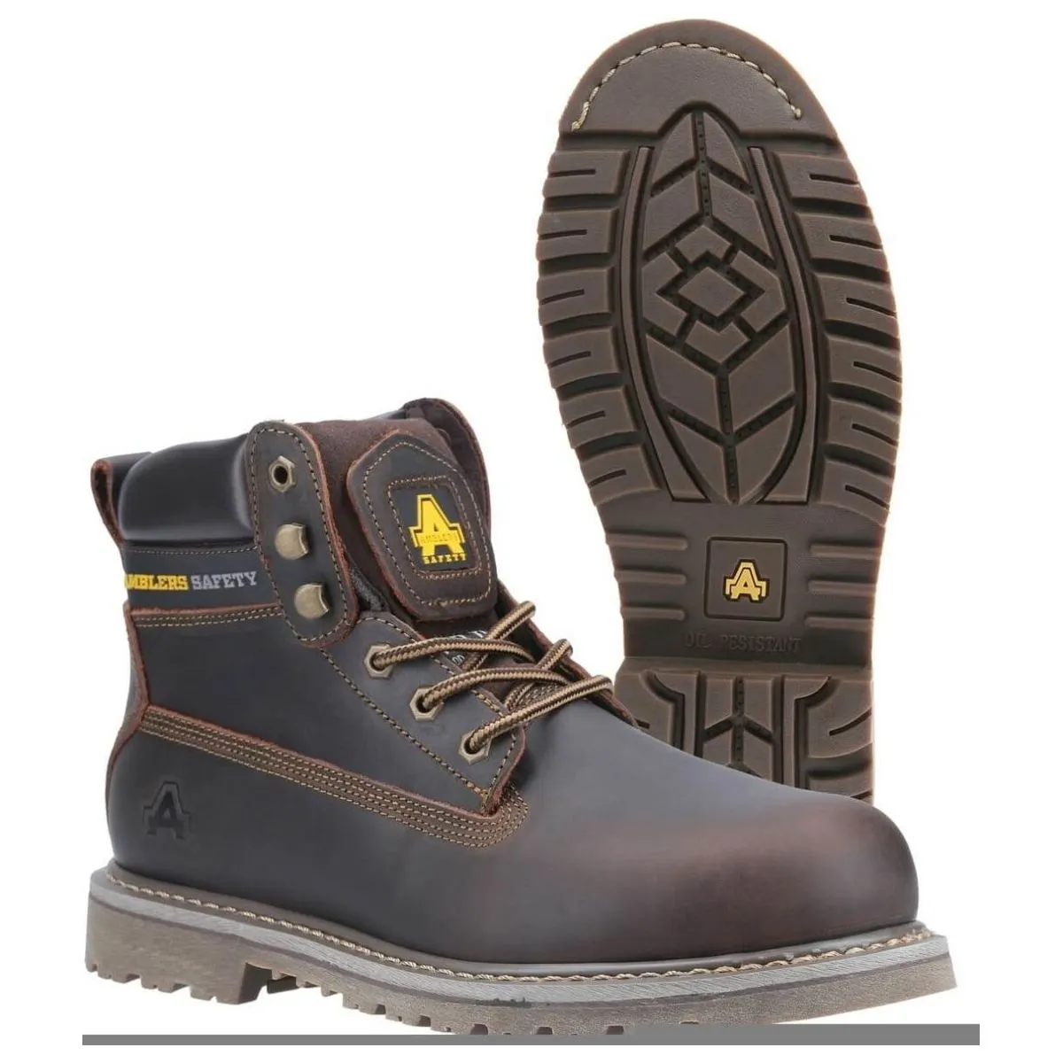 Amblers Fs164 Goodyear Welted Safety Boots Mens