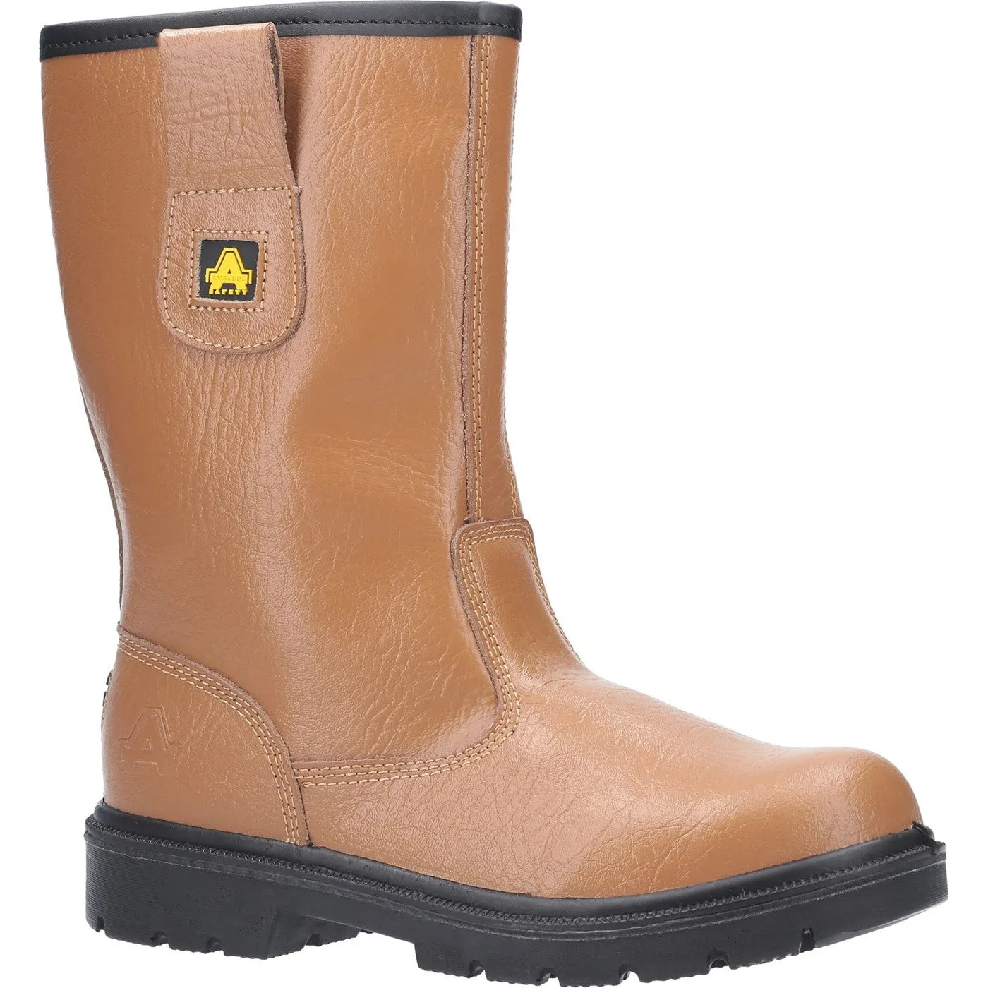 Amblers Safety FS124 Water Resistant Pull on Safety Rigger Boot S3 Tan