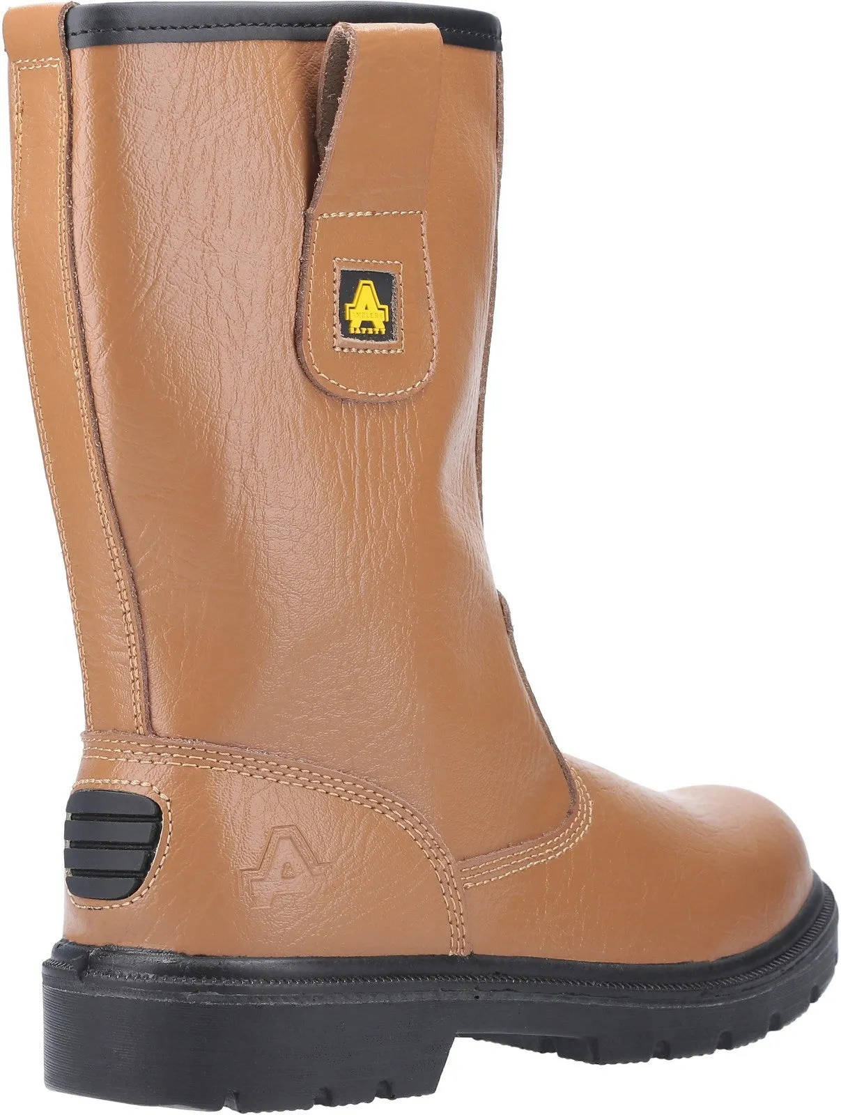 Amblers Safety FS124 Water Resistant Pull on Safety Rigger Boot S3 Tan
