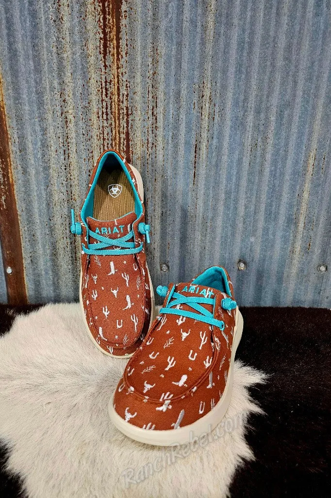 Ariat Hilo Doodle Western Icons #5654
