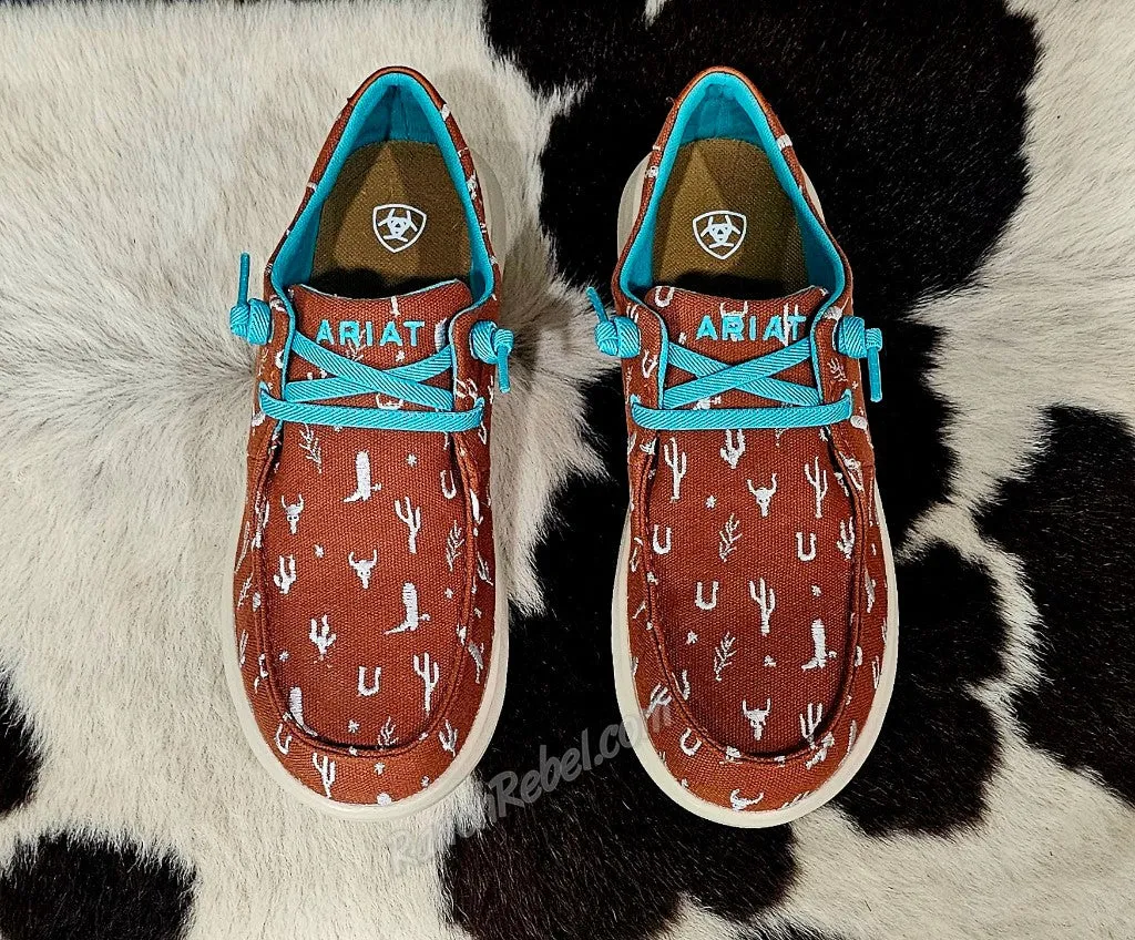 Ariat Hilo Doodle Western Icons #5654
