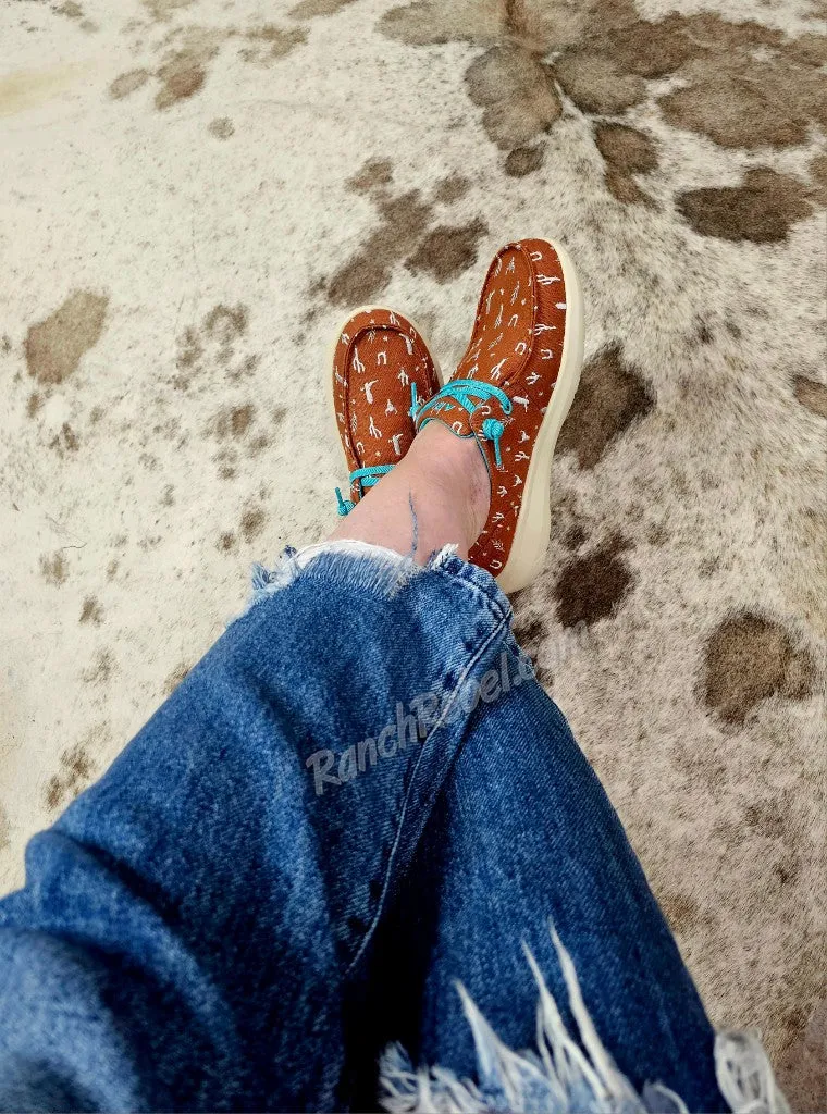 Ariat Hilo Doodle Western Icons #5654