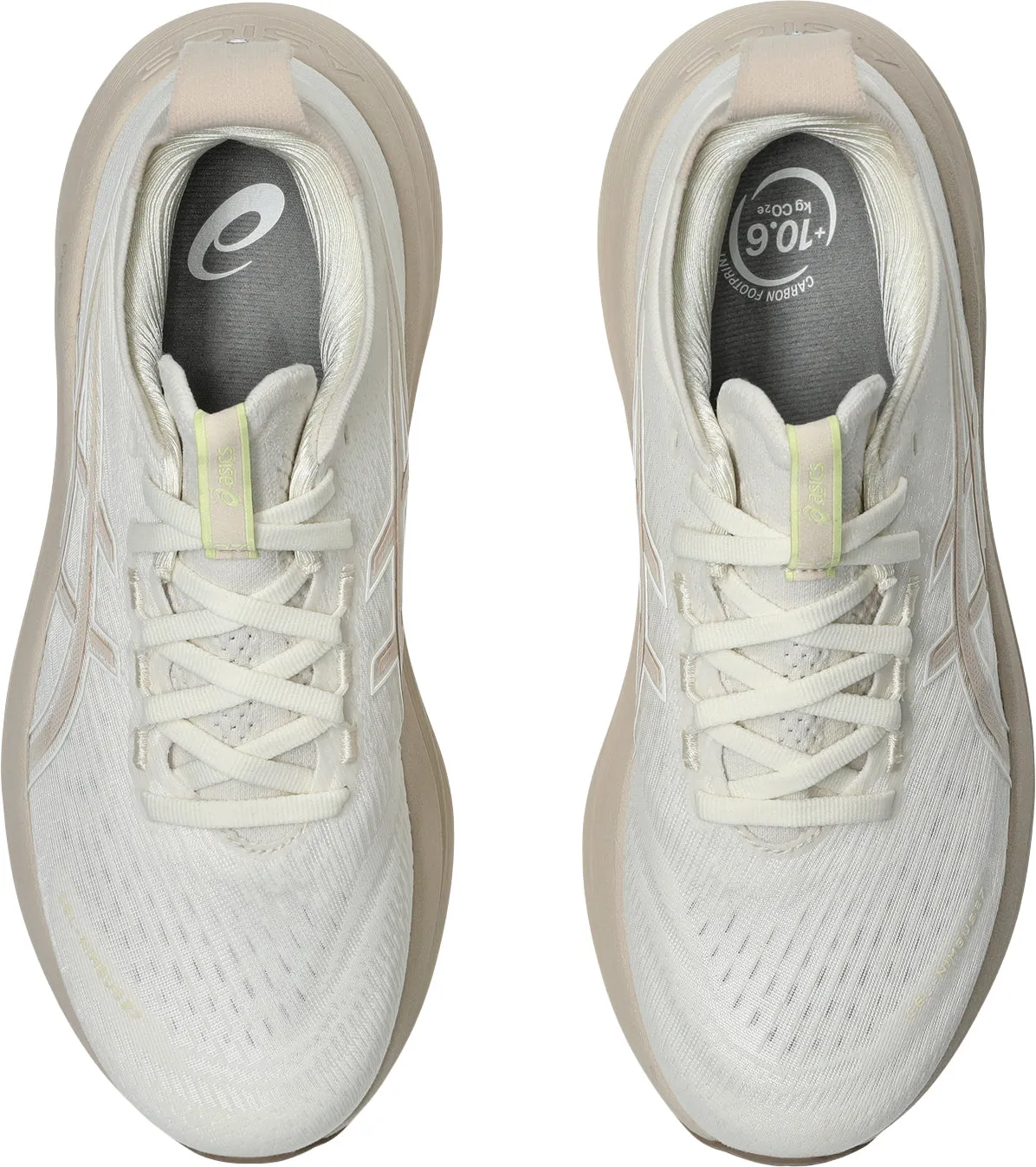 Asics Gel Nimbus 27 Womens Running Shoes - Cream