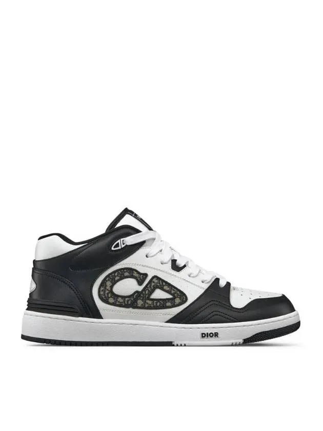 B57 High Top Sneakers Black White
