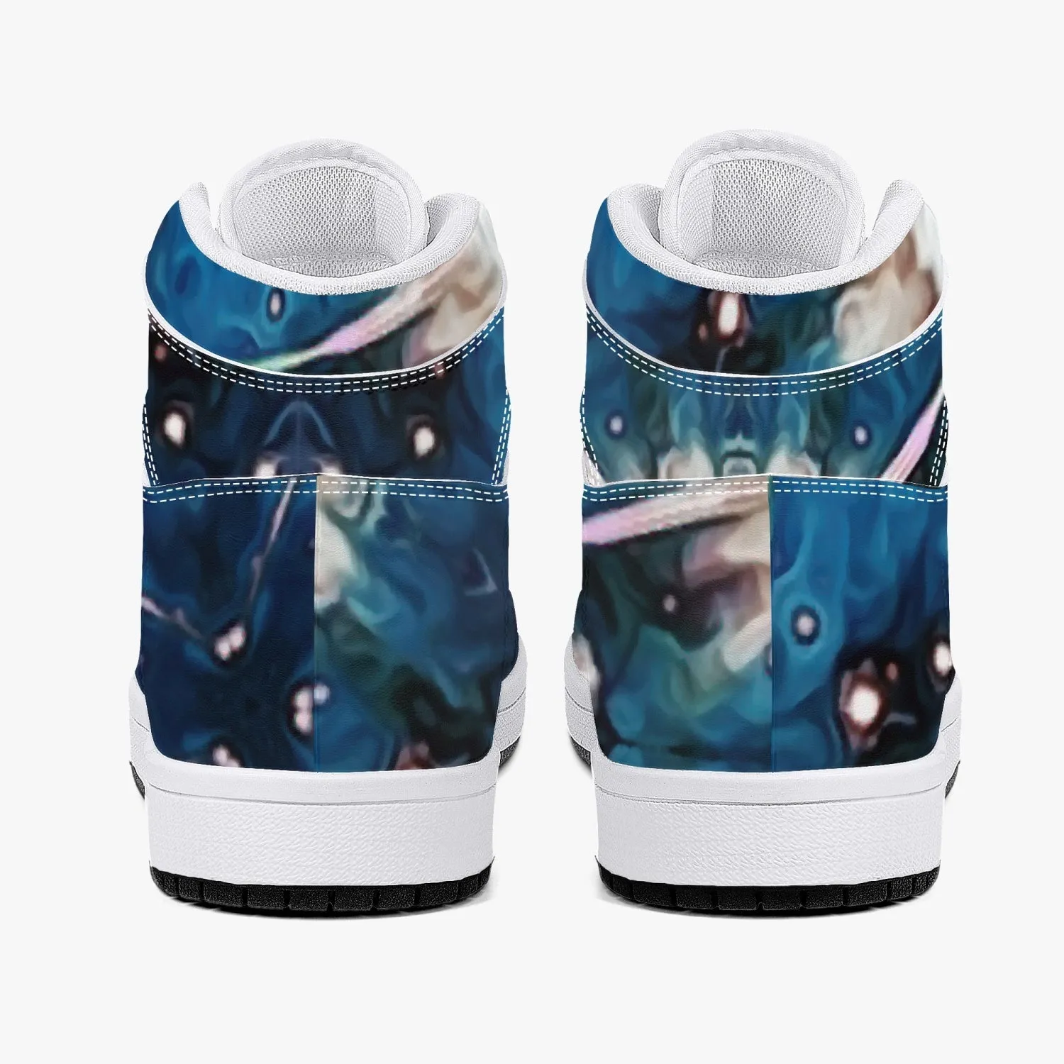 Beacon Psychedelic Split-Style High-Top Sneakers