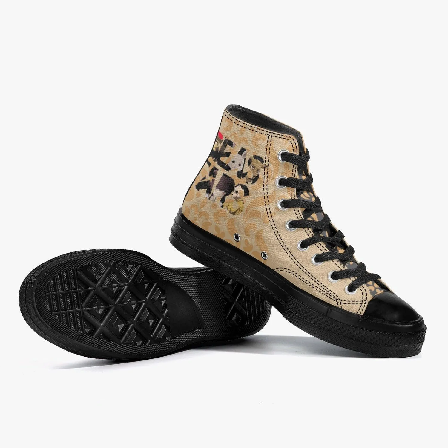 BeaStars Legoshi x Louis x Haru A-Star High Anime Shoes