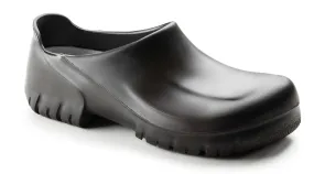Birkenstock Men's Black Polyurethane Slip/Oil Resist. Steel Toe Clog A640