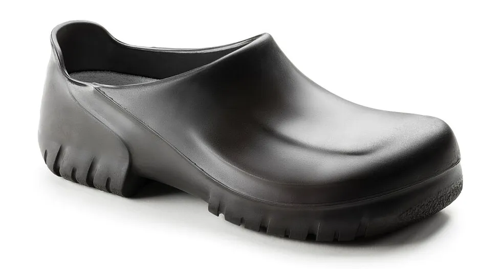 Birkenstock Men's Black Polyurethane Slip/Oil Resist. Steel Toe Clog A640