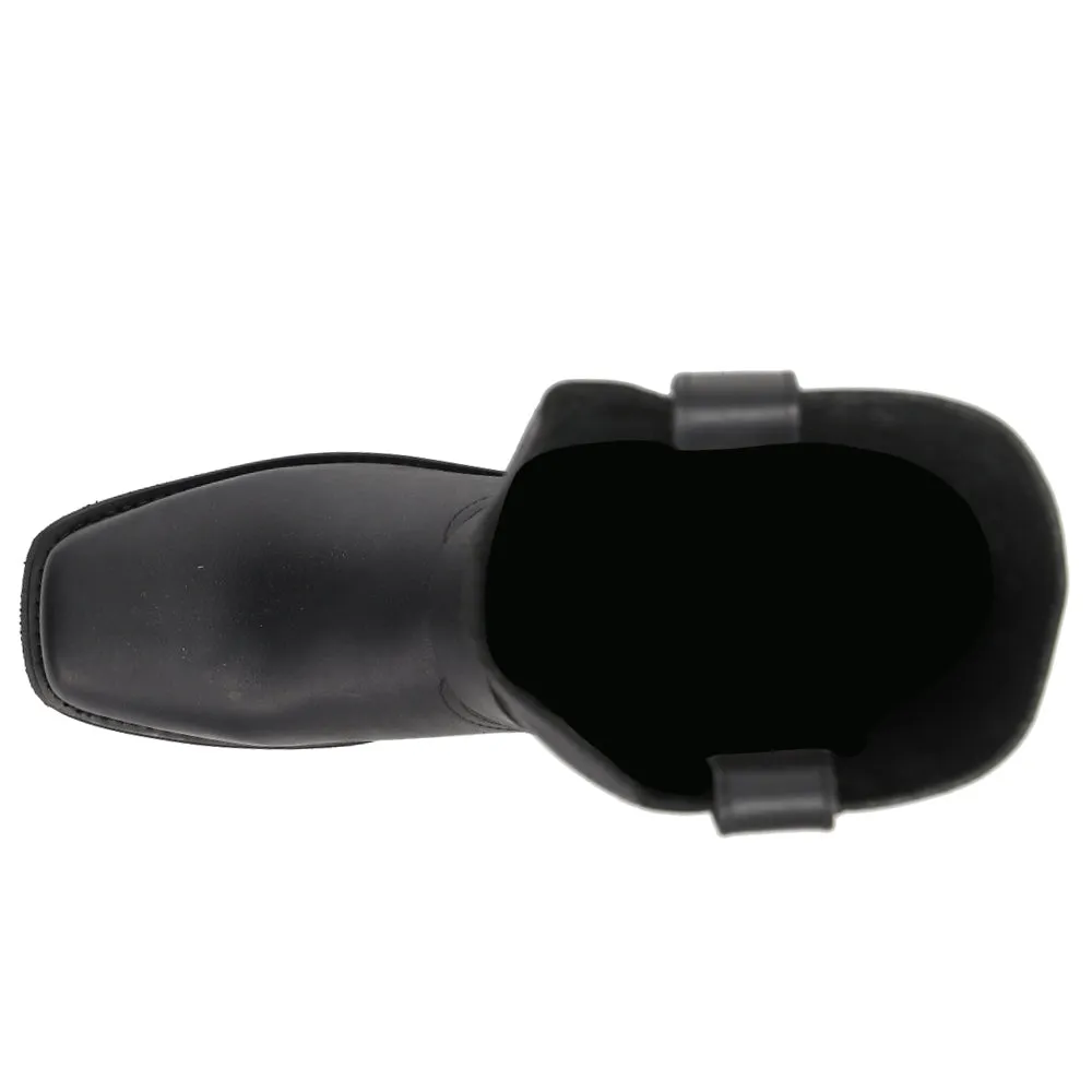 Dean Harness Square Toe Pull On Motorcycle Boots