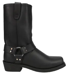 Dean Harness Square Toe Pull On Motorcycle Cowboy Boots