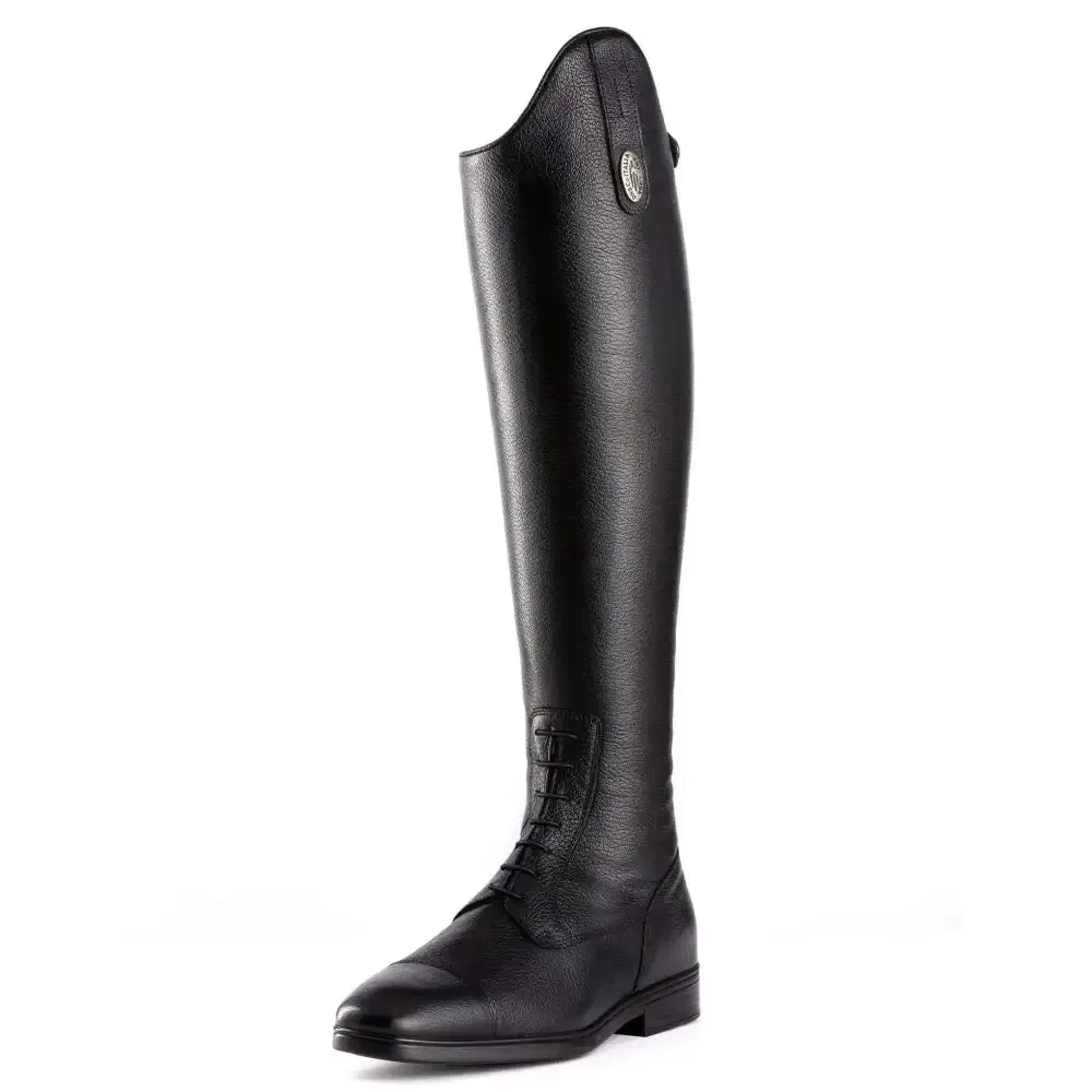 DeNiro Long Riding Boots S3312 Laced 39 MC-XS Quick Black