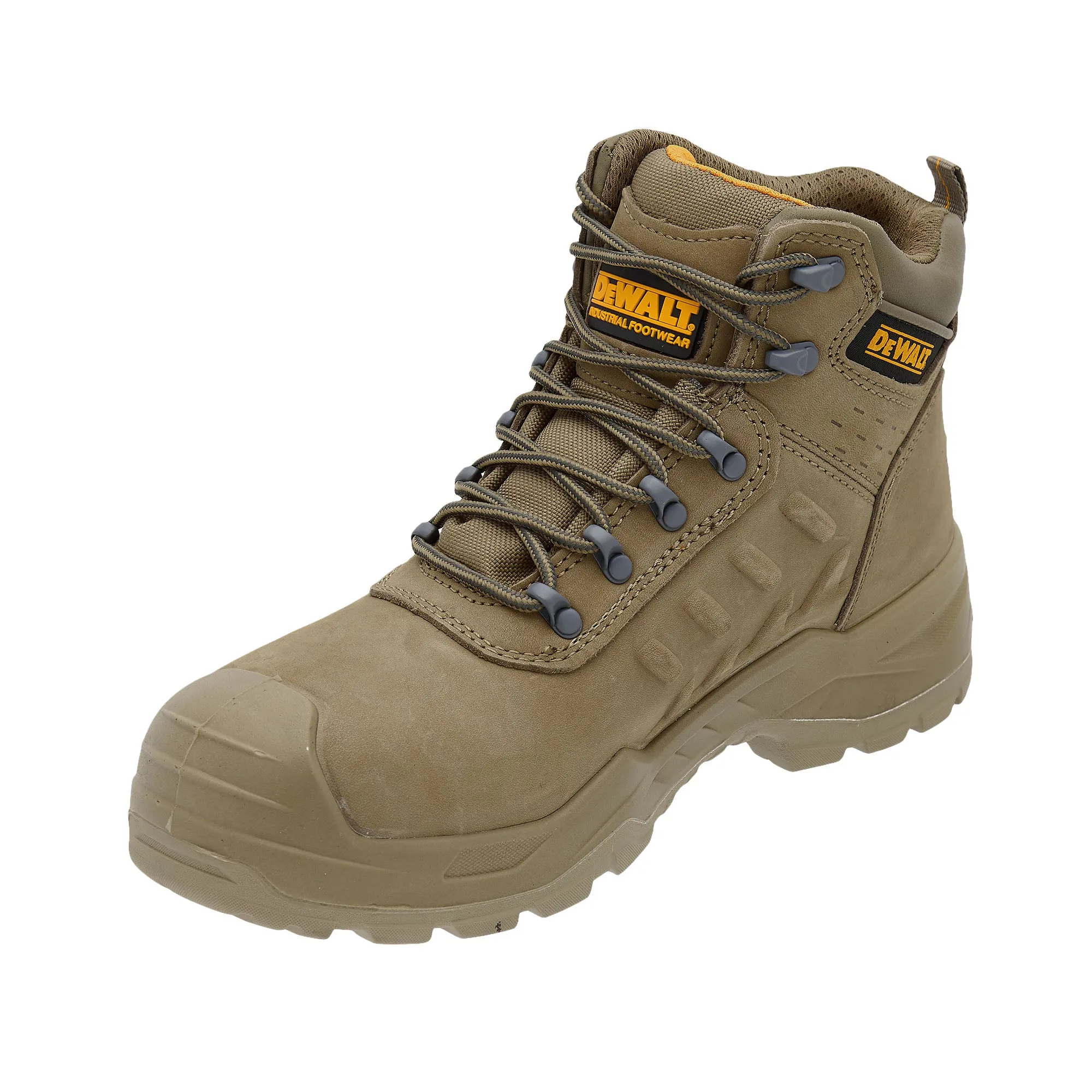 DEWALT Bowman Men's, Waterproof, Nubuck Leather, Steel Toe, Safety Work Boot