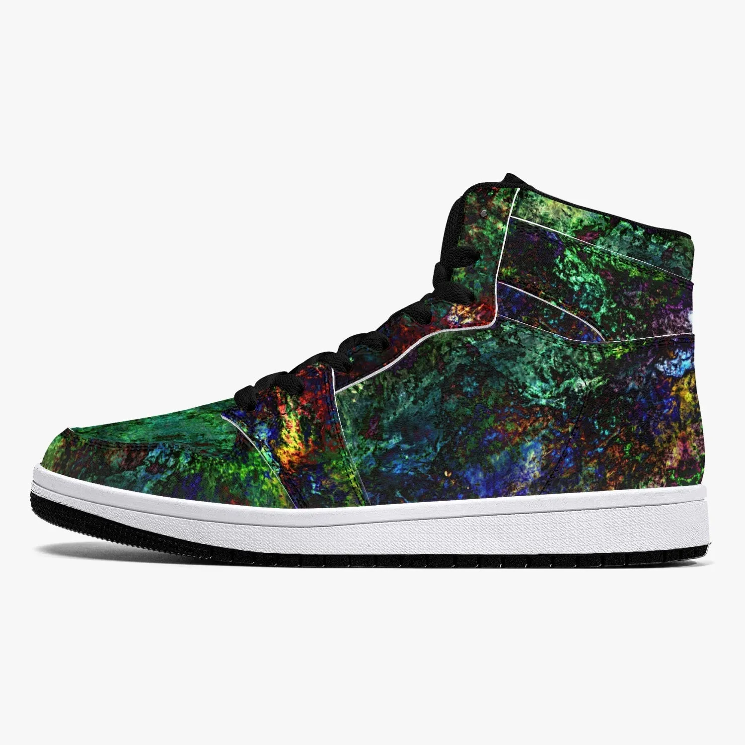Epsilon Psychedelic Split-Style High-Top Sneakers