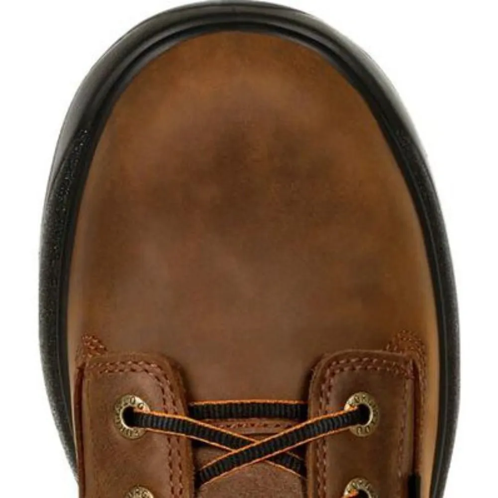 Georgia Boot Flx Point Men's Waterproof Composite Toe Work Boots G6644 In Brown
