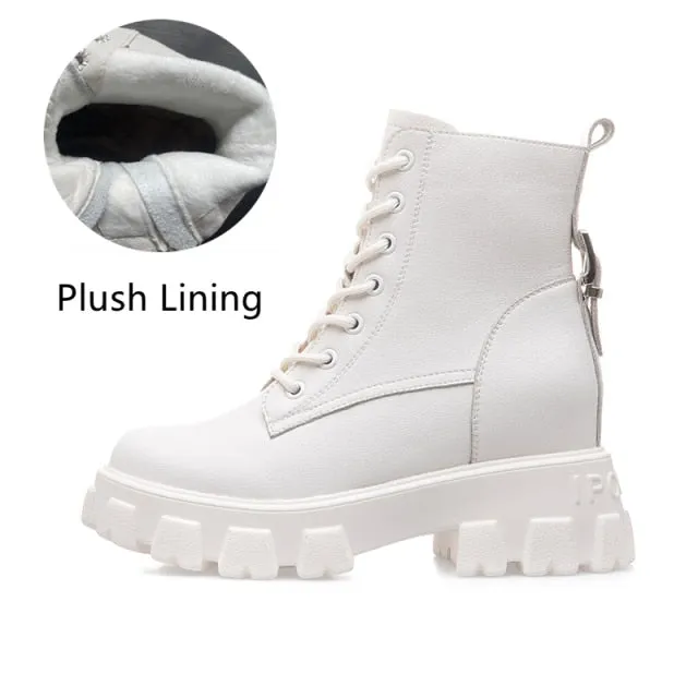 Handmade Genuine Leather Boots | Ankle Boots | Women Leather Shoes | Lace Up Casual Shoes | Short Booties | Military Boots | Leather Boots