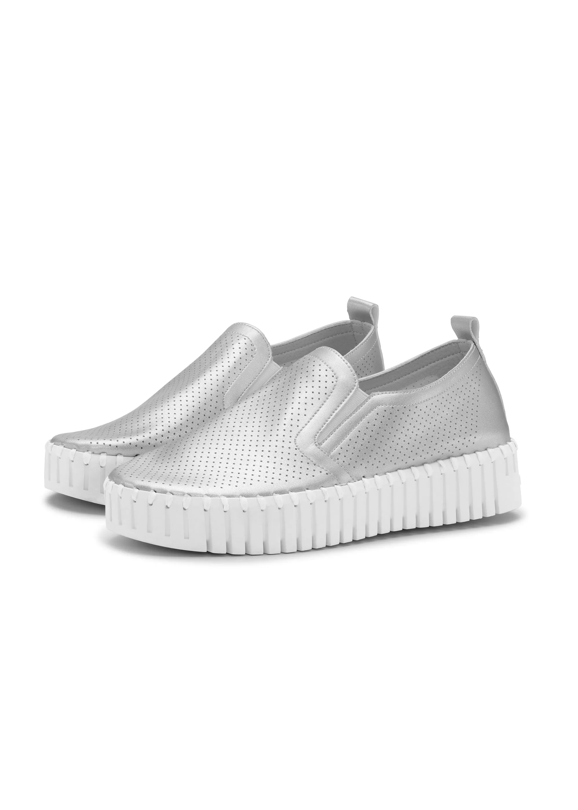 Ilse Jacobsen - Tulip Perforated Platform Loafer