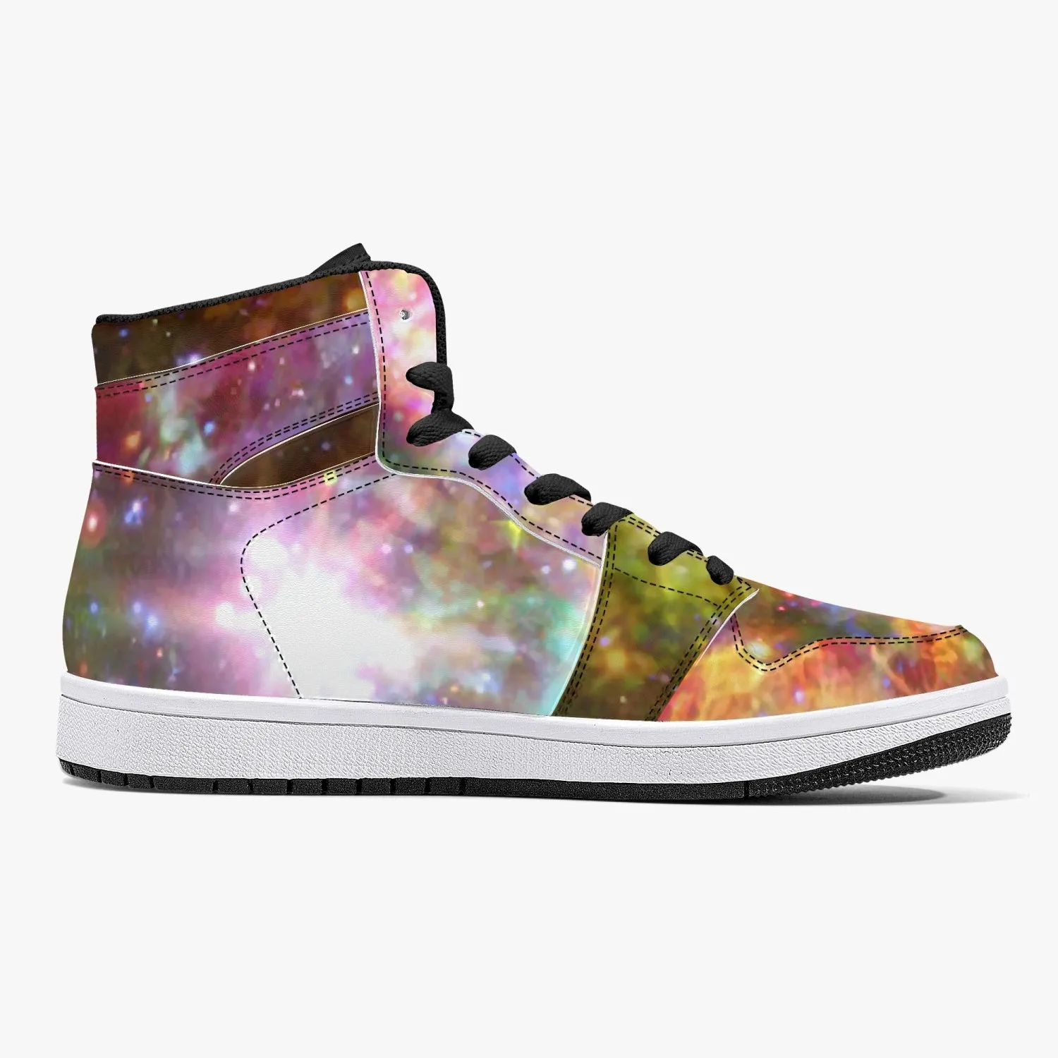Ilstaag Psychedelic Split-Style High-Top Sneakers