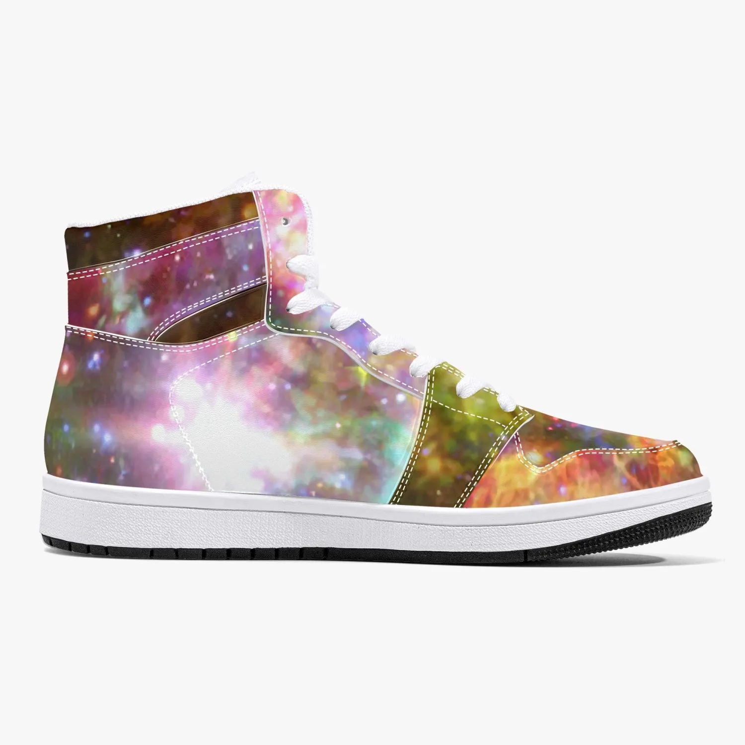 Ilstaag Psychedelic Split-Style High-Top Sneakers