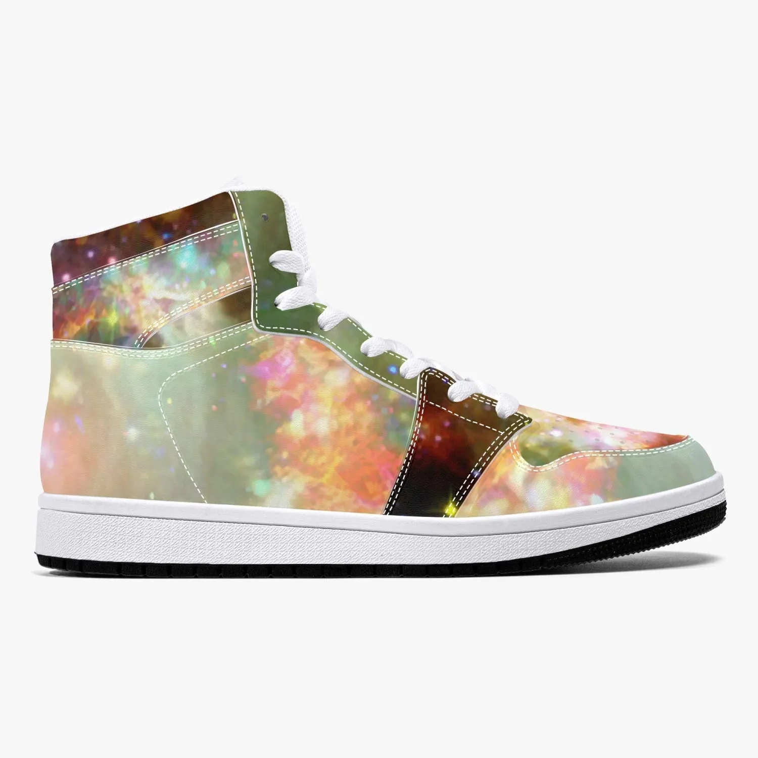 Ilstaag Psychedelic Split-Style High-Top Sneakers