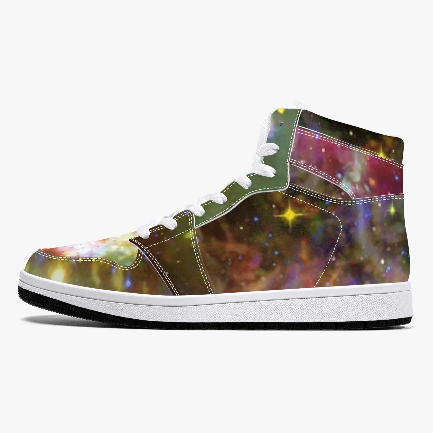 Ilstaag Psychedelic Split-Style High-Top Sneakers