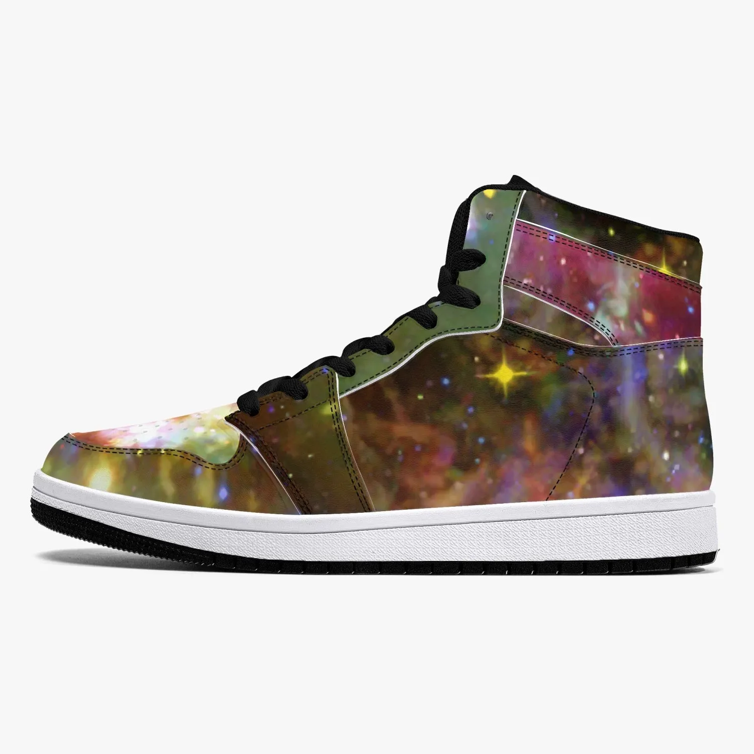 Ilstaag Psychedelic Split-Style High-Top Sneakers