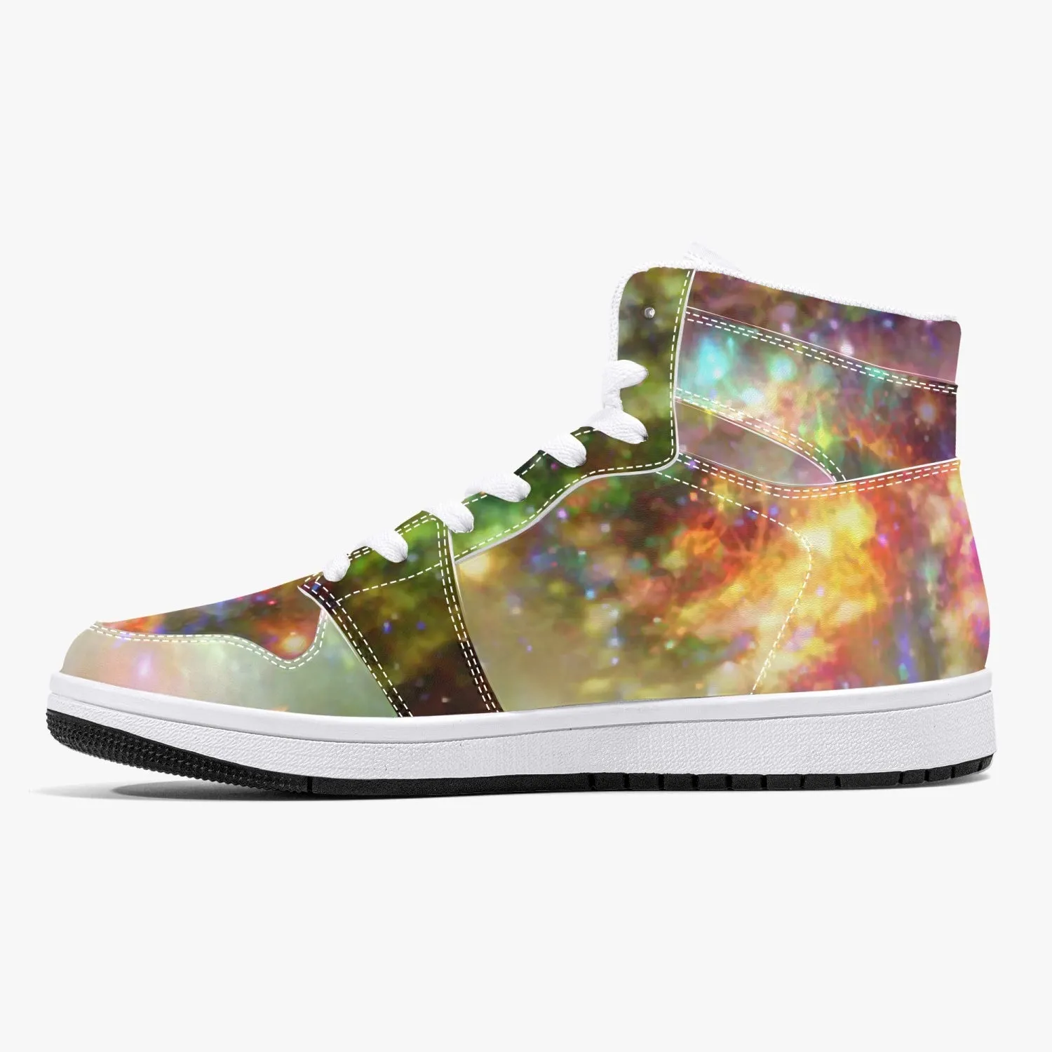 Ilstaag Psychedelic Split-Style High-Top Sneakers