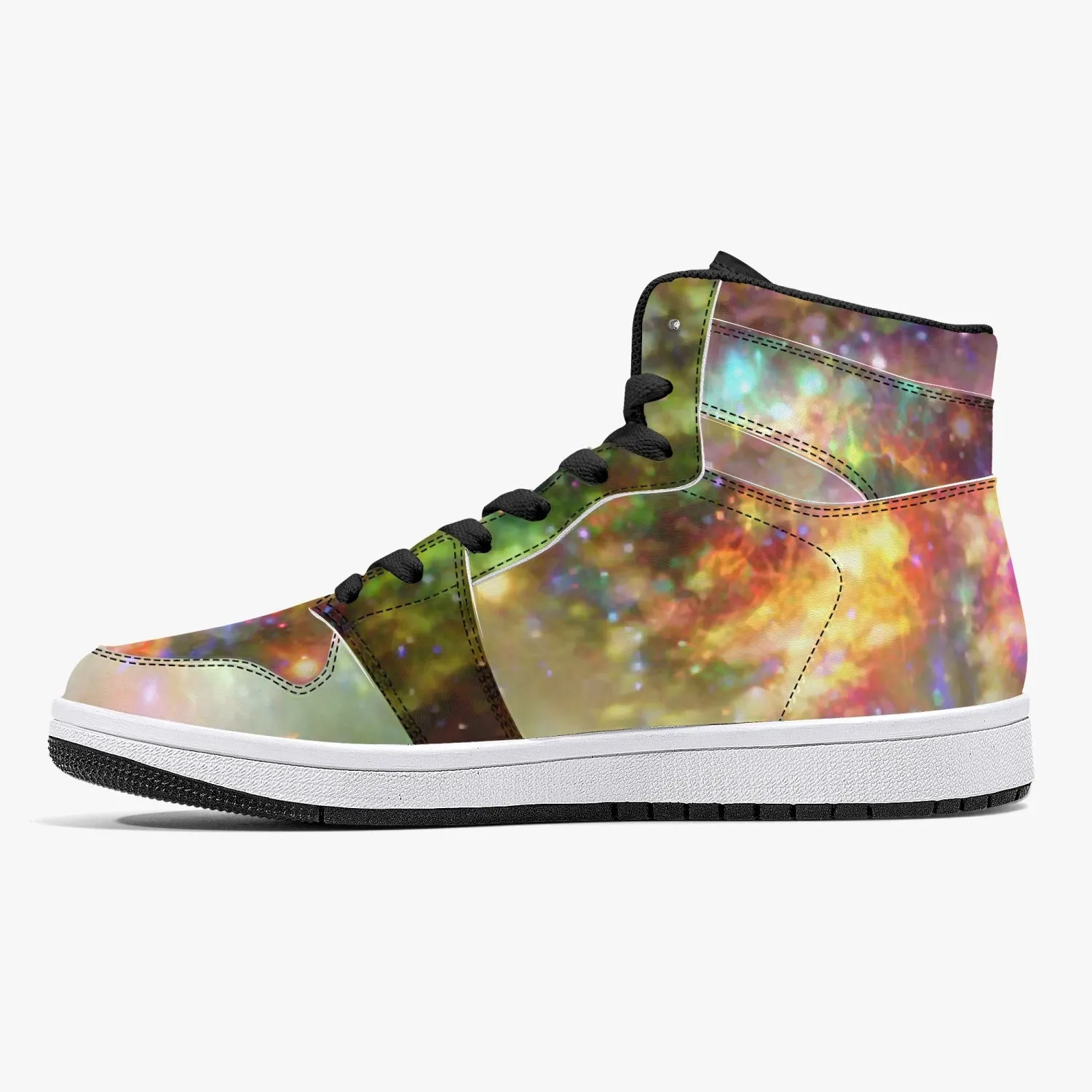 Ilstaag Psychedelic Split-Style High-Top Sneakers