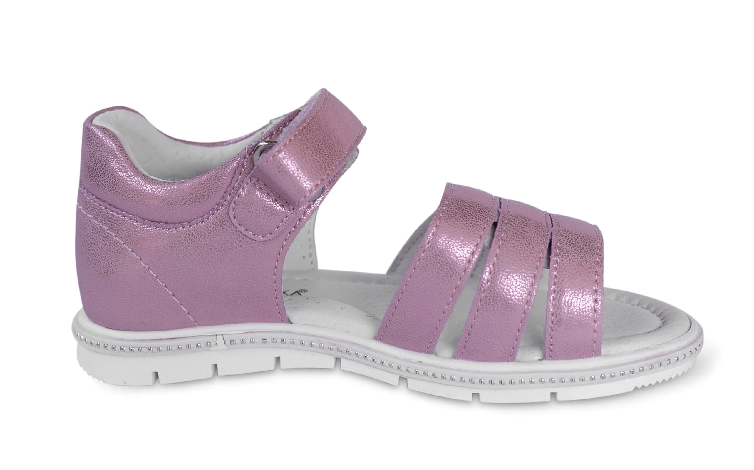 KLARA pink older girls arch support sandals