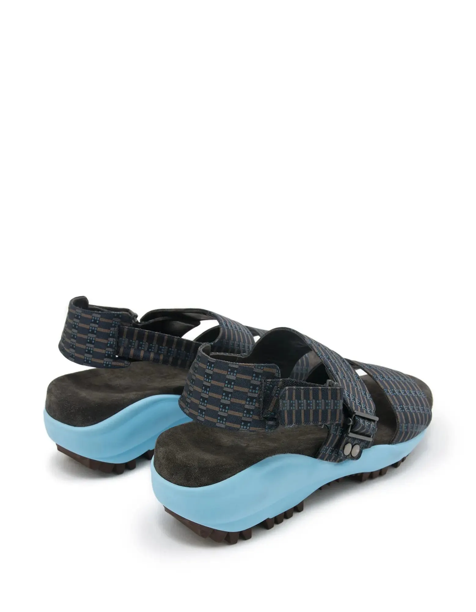 Lanvin Jacquard Pattern Sandals