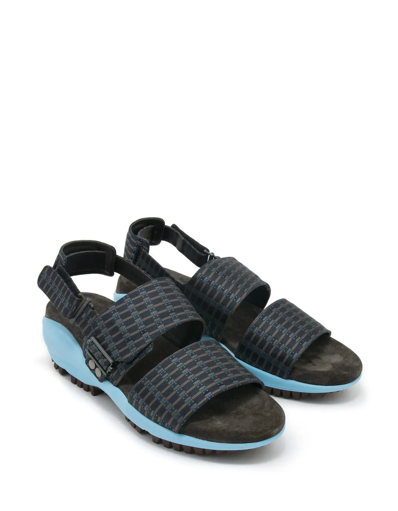 Lanvin Jacquard Pattern Sandals