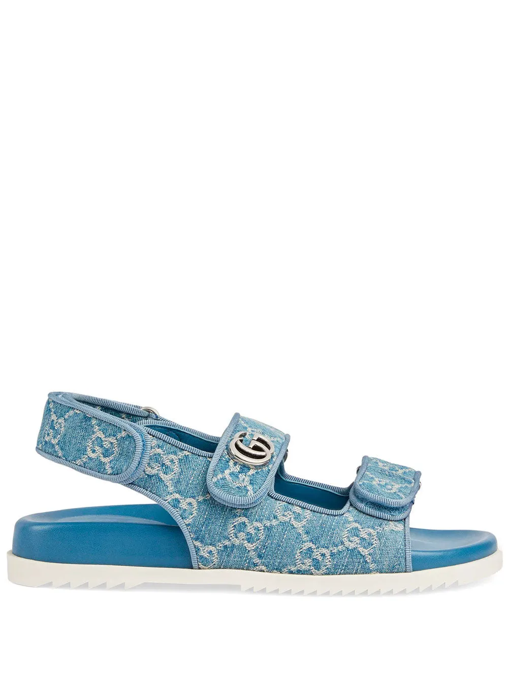 Logo-plaque sandals