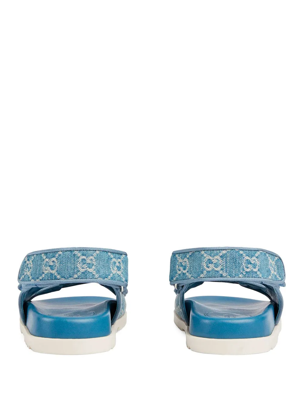 Logo-plaque sandals