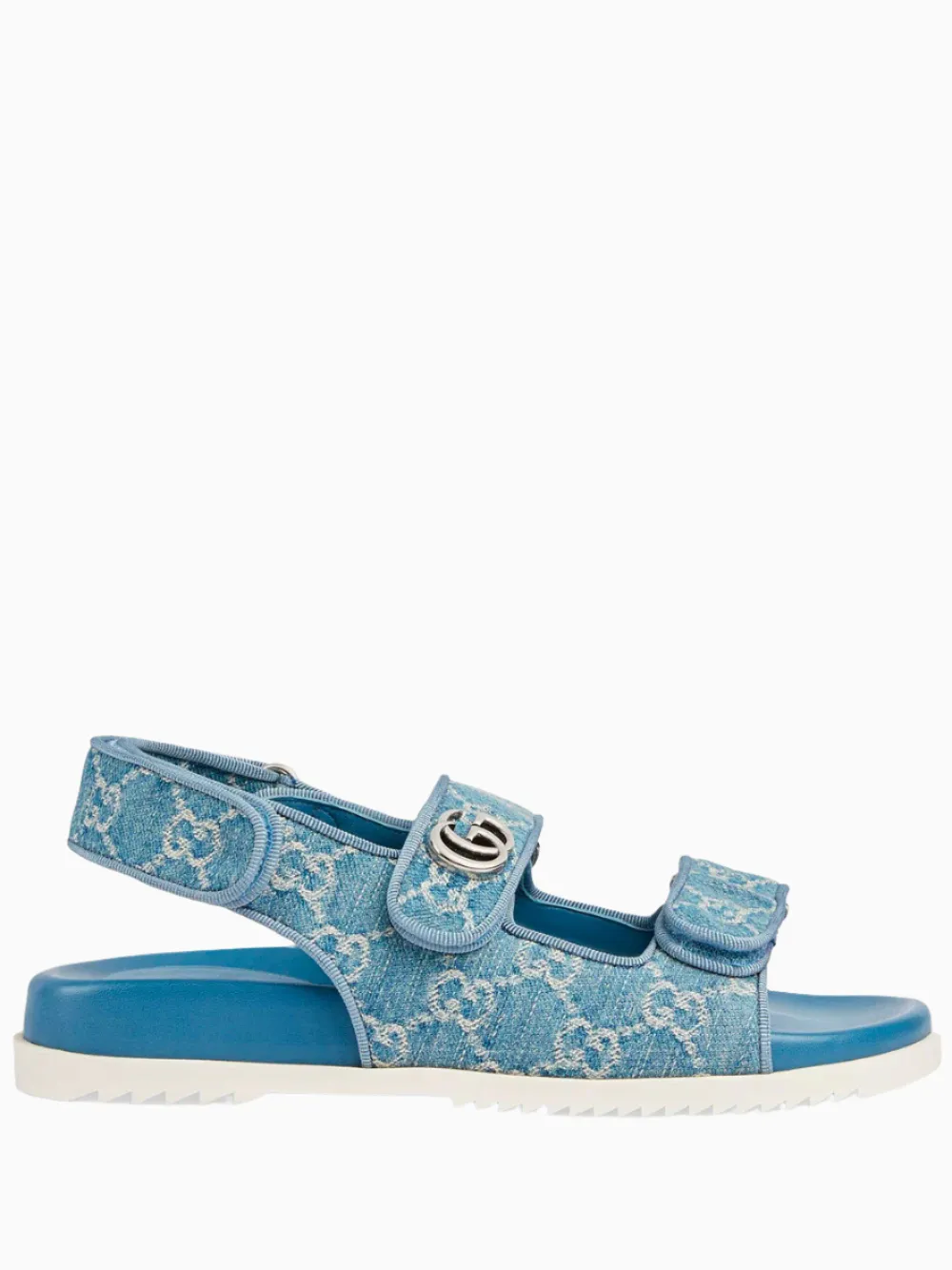 Logo-plaque sandals
