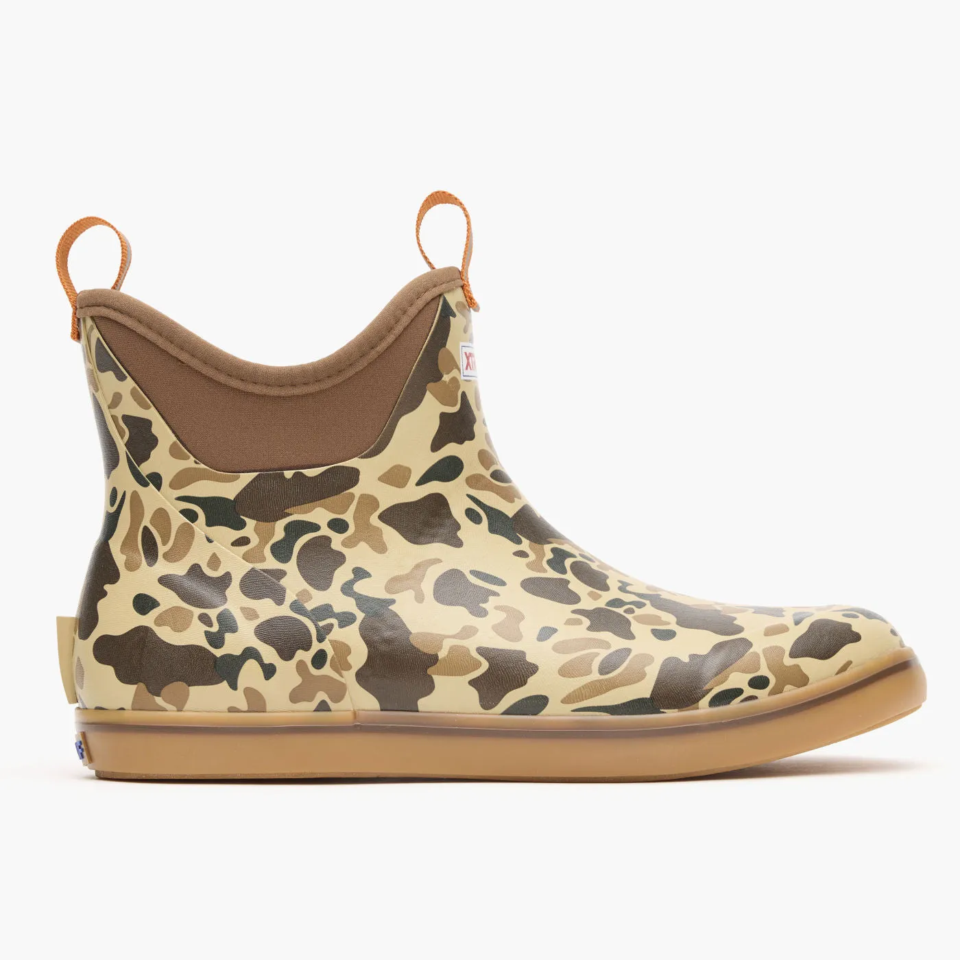 Men's 6 in Duck Camo Ankle Deck Boot