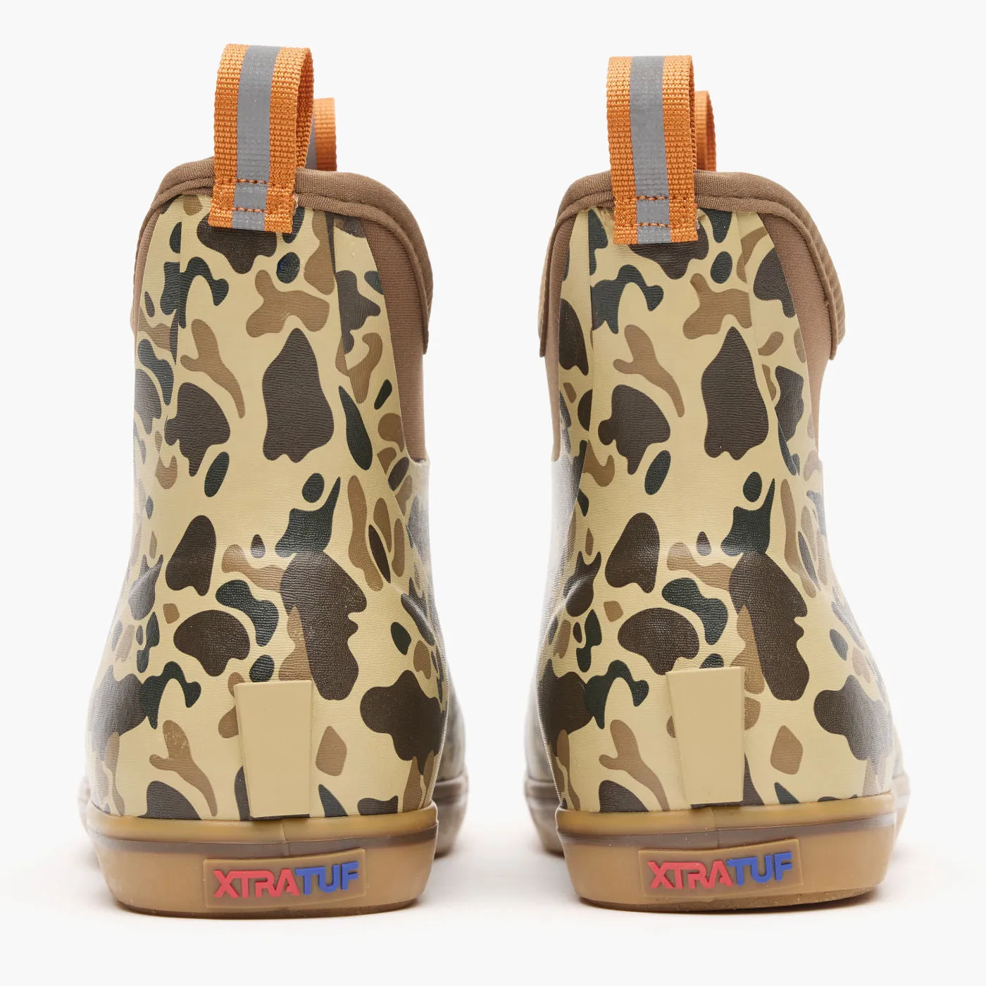 Men's 6 in Duck Camo Ankle Deck Boot