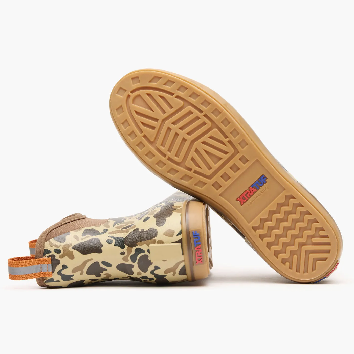 Men's 6 in Duck Camo Ankle Deck Boot