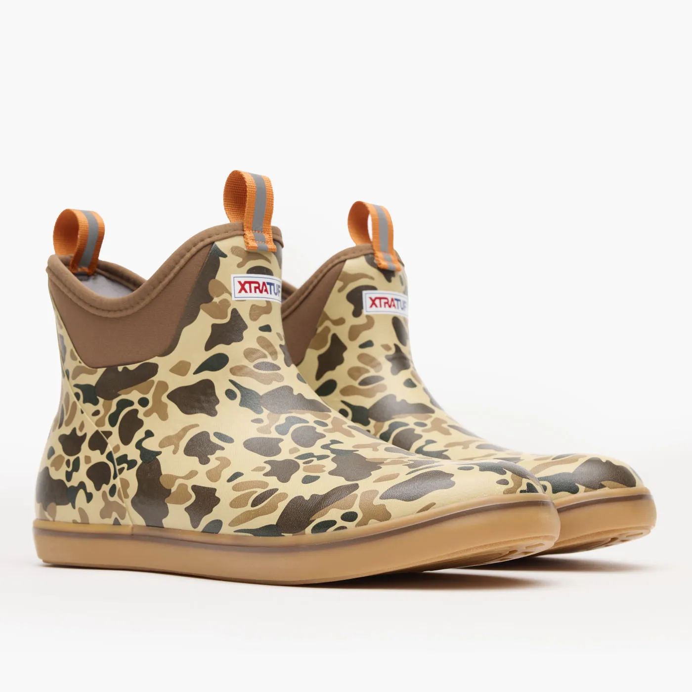 Men's 6 in Duck Camo Ankle Deck Boot