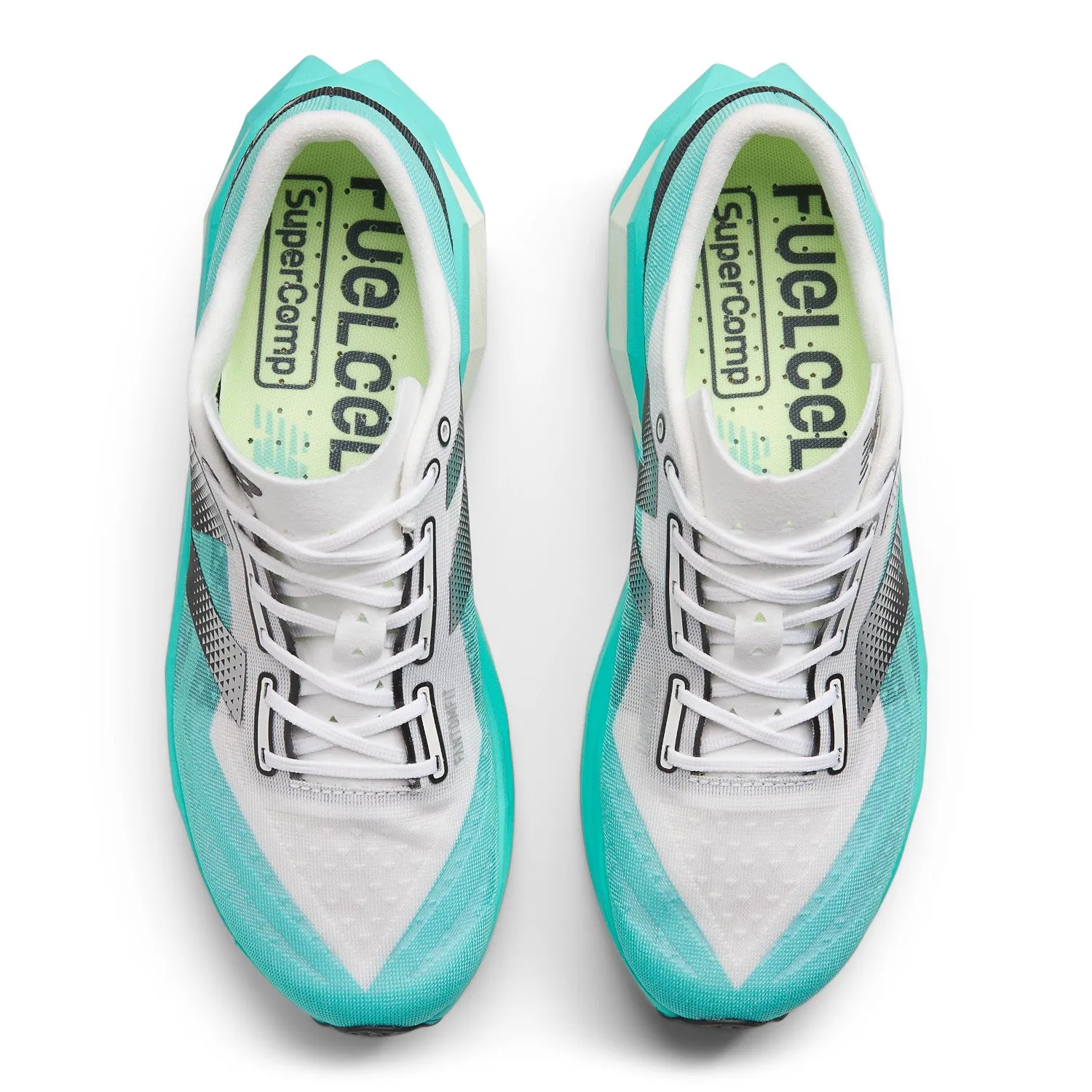 MEN'S SUPERCOMP ELITE V4 - D - CT4 CYBER JADE WITH WHITE AND BLACK