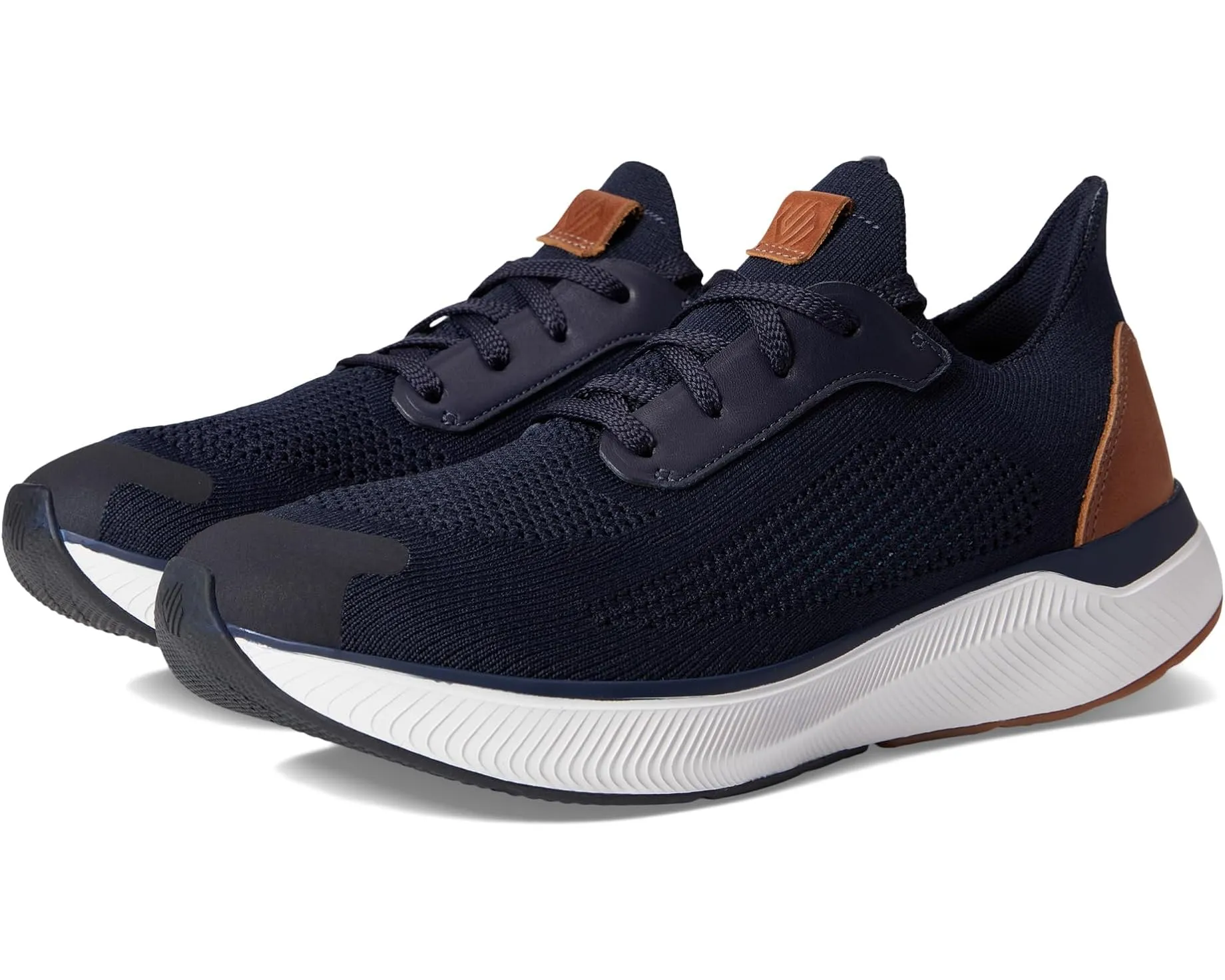Miles Knit Lace-Up - Navy