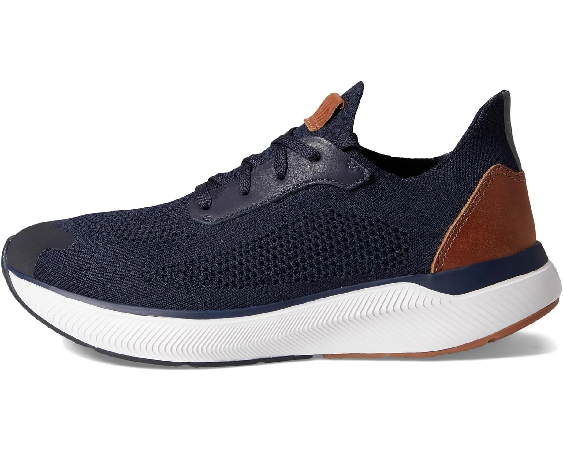 Miles Knit Lace-Up - Navy