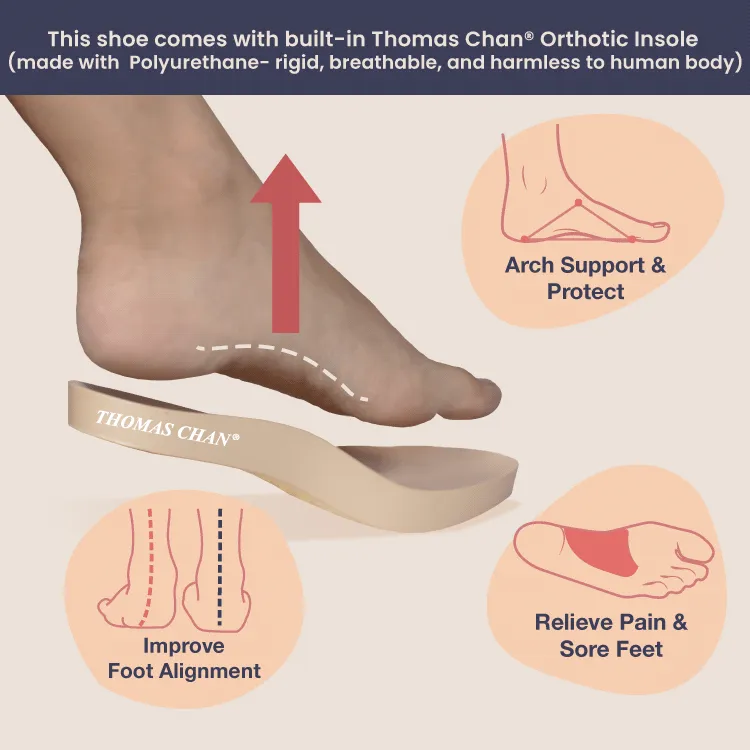 Mini Charm Low Wedge Sandals 2" inch [Arch-legance Series][ODD SIZES LEFT]