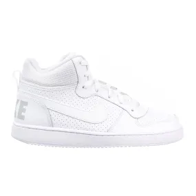 Nike Court Borough Mid Big Kid's Shoes White/White