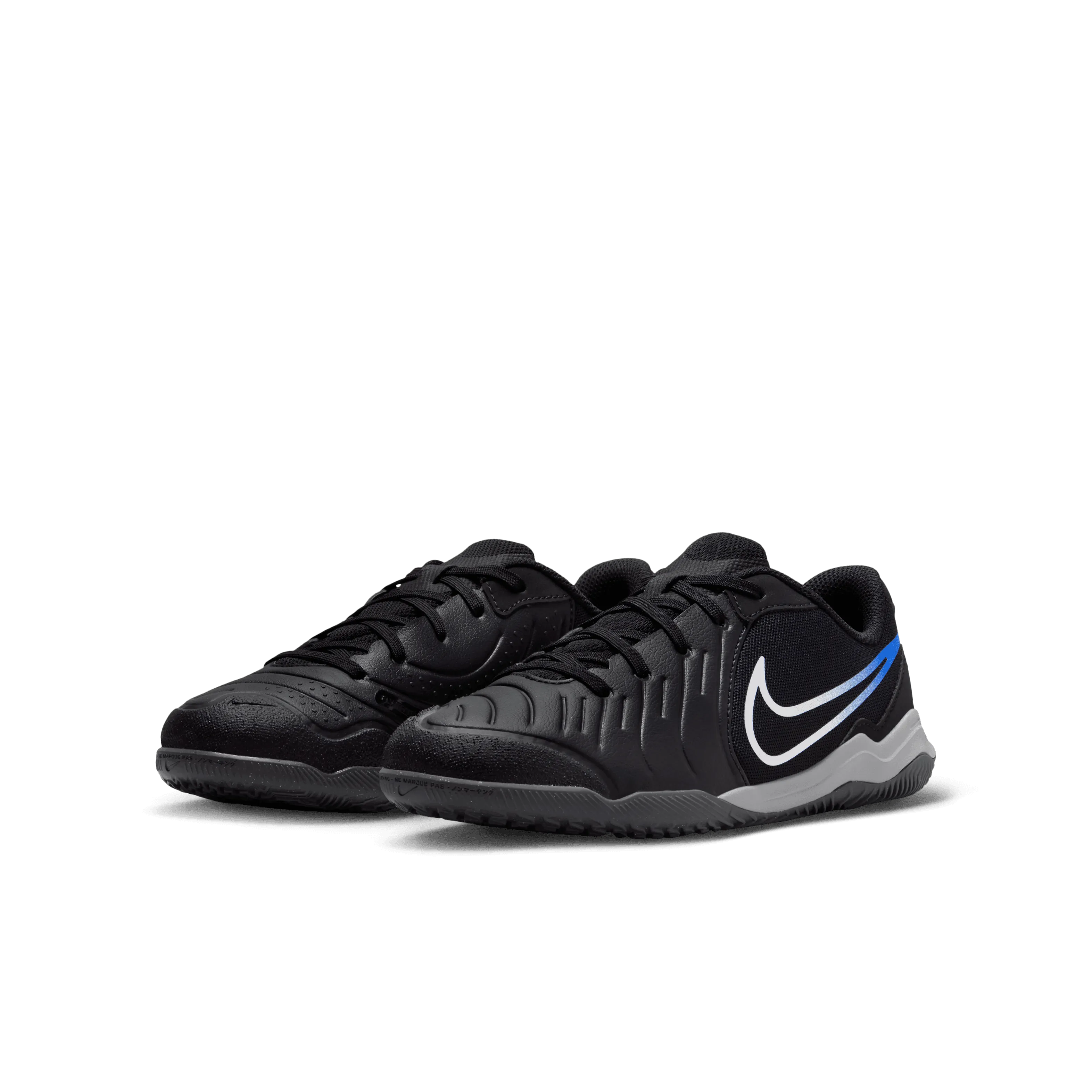Nike Jr. Tiempo Legend 10 Academy IC-BLACK/CHROME-HYPER ROYAL