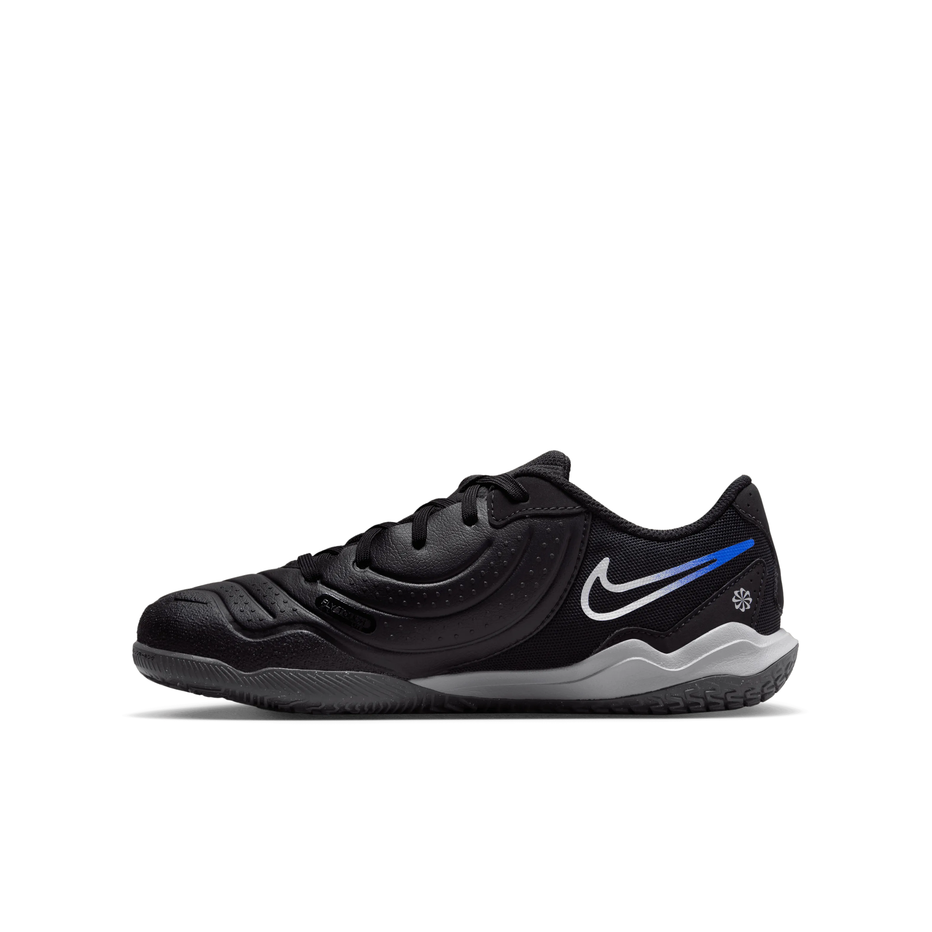 Nike Jr. Tiempo Legend 10 Academy IC-BLACK/CHROME-HYPER ROYAL