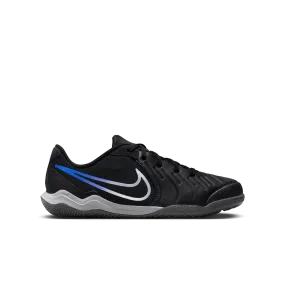 Nike Jr. Tiempo Legend 10 Academy IC-BLACK/CHROME-HYPER ROYAL
