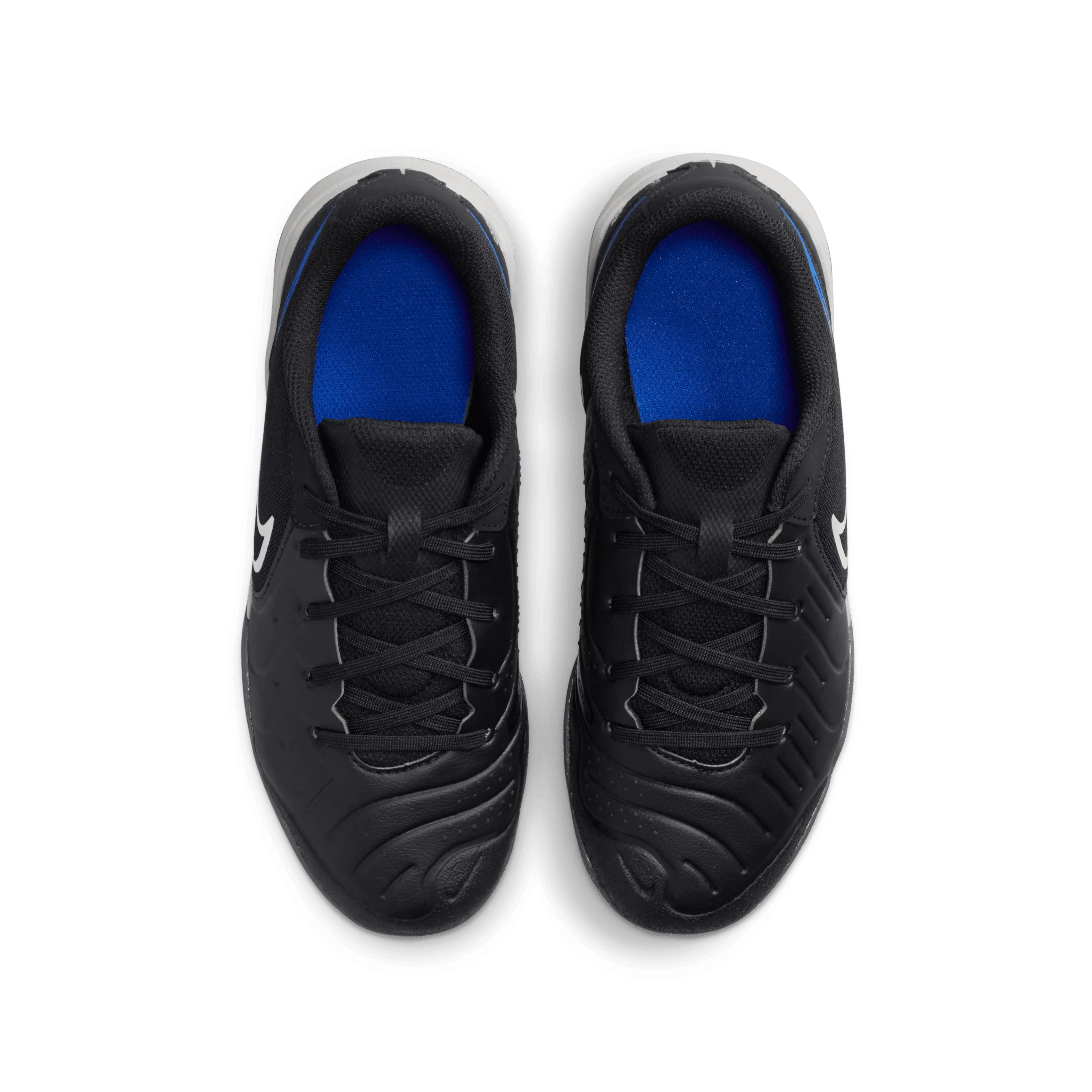 Nike Jr. Tiempo Legend 10 Academy IC-BLACK/CHROME-HYPER ROYAL