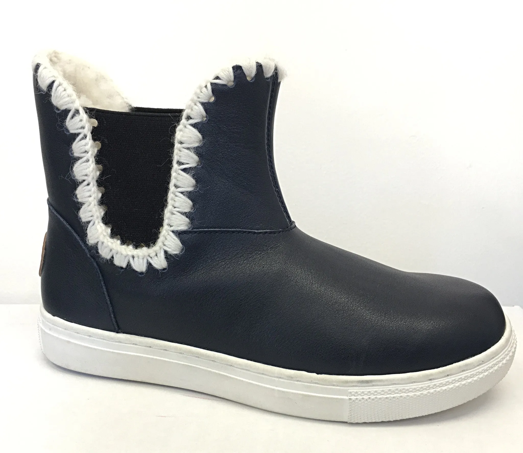Outback Survival Gear - Women's Juliet Slip-On Leather Sheepskin-Lined Boots