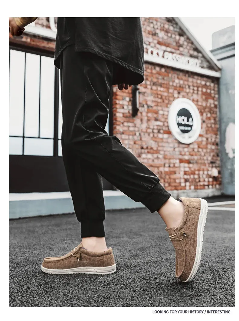 Patriotic slip on boat shoes loafers